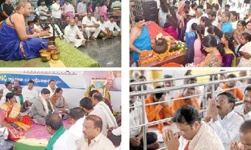 Karimnagar celebrates Ugadi with devotion and festivity