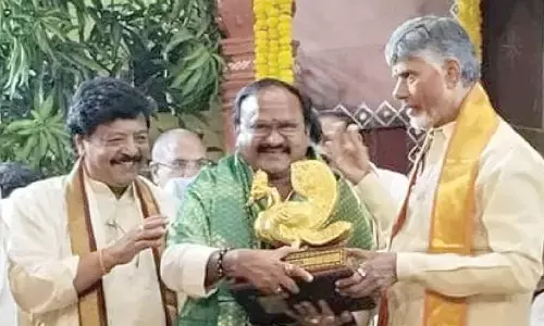 Mimicry artiste Bhaviri Ravi gets ‘Kala Ratna’