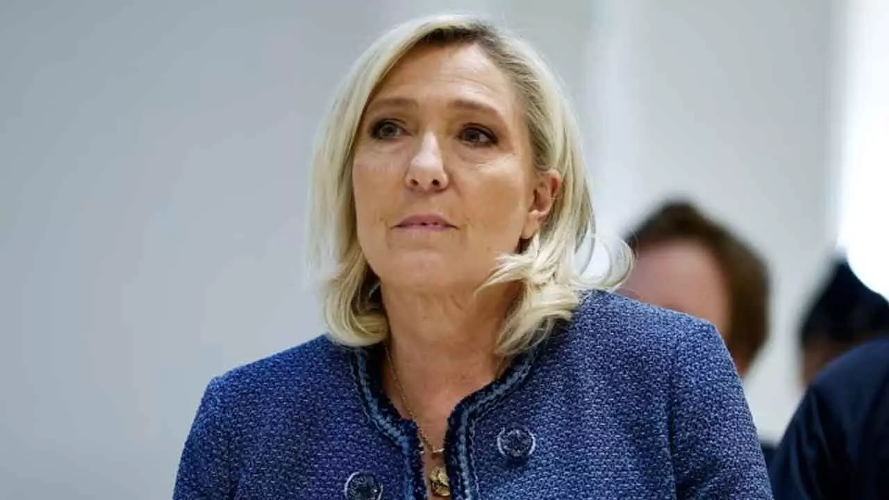 Le Pen barred from running for French presidency Le Pen barred from running for French presidency