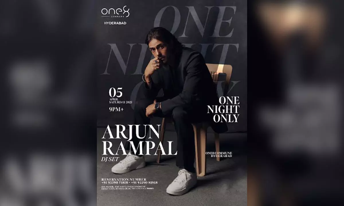 Arjun Rampal set to Ignite Hyderabad’s Nightlife at One Night Only