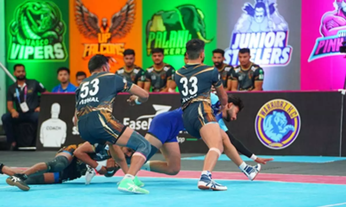 Yuva All Stars kabaddi: Yuva Mumba set up Eliminator clash with Yuva Yoddhas; Sonipat to face Warriorz K.C Yuva All Stars kabaddi: Yuva Mumba set up Eliminator clash with Yuva Yoddhas; Sonipat to face Warriorz K.C