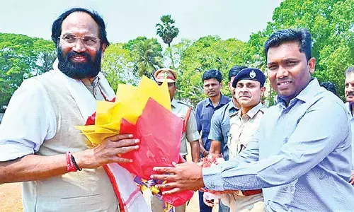 TG Minister flags off rice export shipment