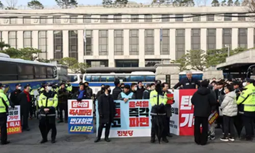 South Korean police to deploy 14,000 personnel in Seoul as court poised to rule on Yoons impeachment