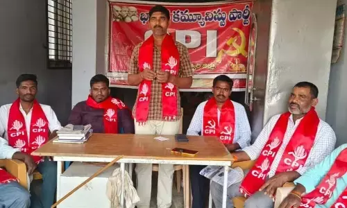 CPI Demands Action Against Encroachments on Historic Gadwal Fort and Heritage Sites