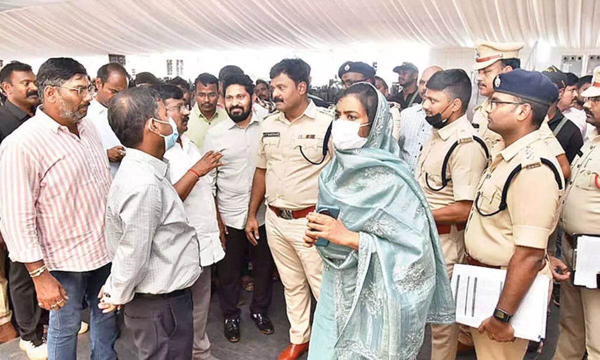 Lokesh, Anant Ambani to lay foundation today Lokesh, Anant Ambani to lay foundation today