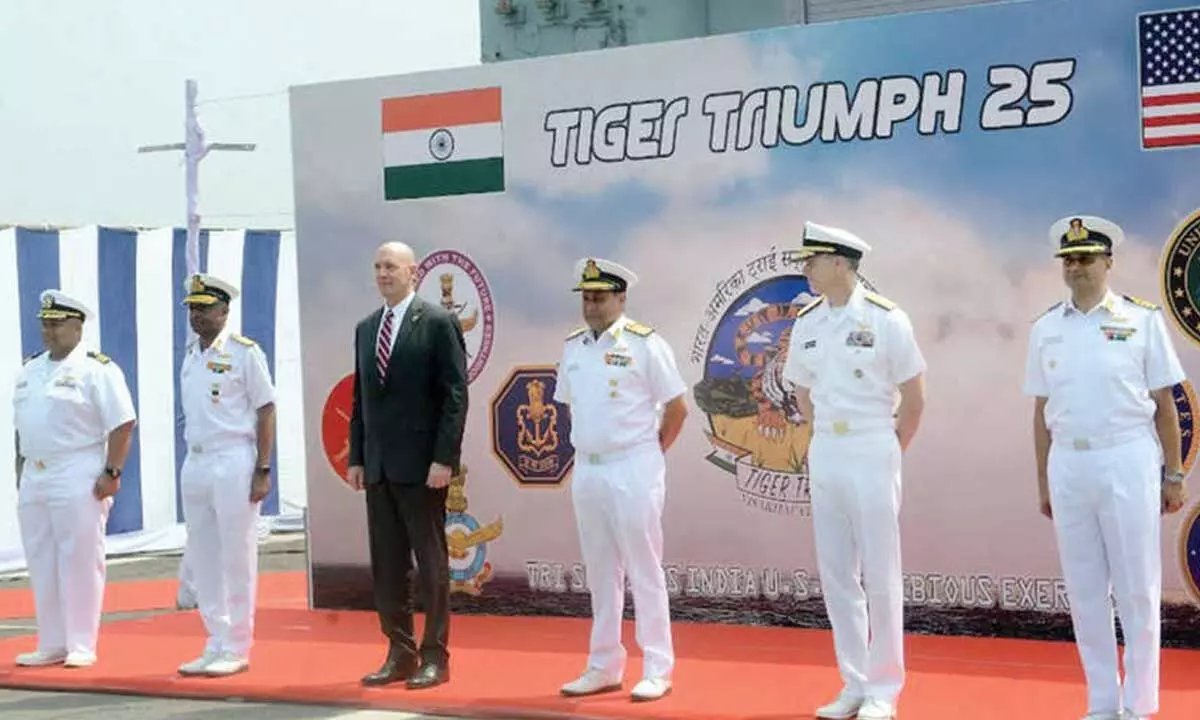 Harbour phase of ‘Exercise Tiger Triumph’ commences on Eastern Seaboard Harbour phase of ‘Exercise Tiger Triumph’ commences on Eastern Seaboard