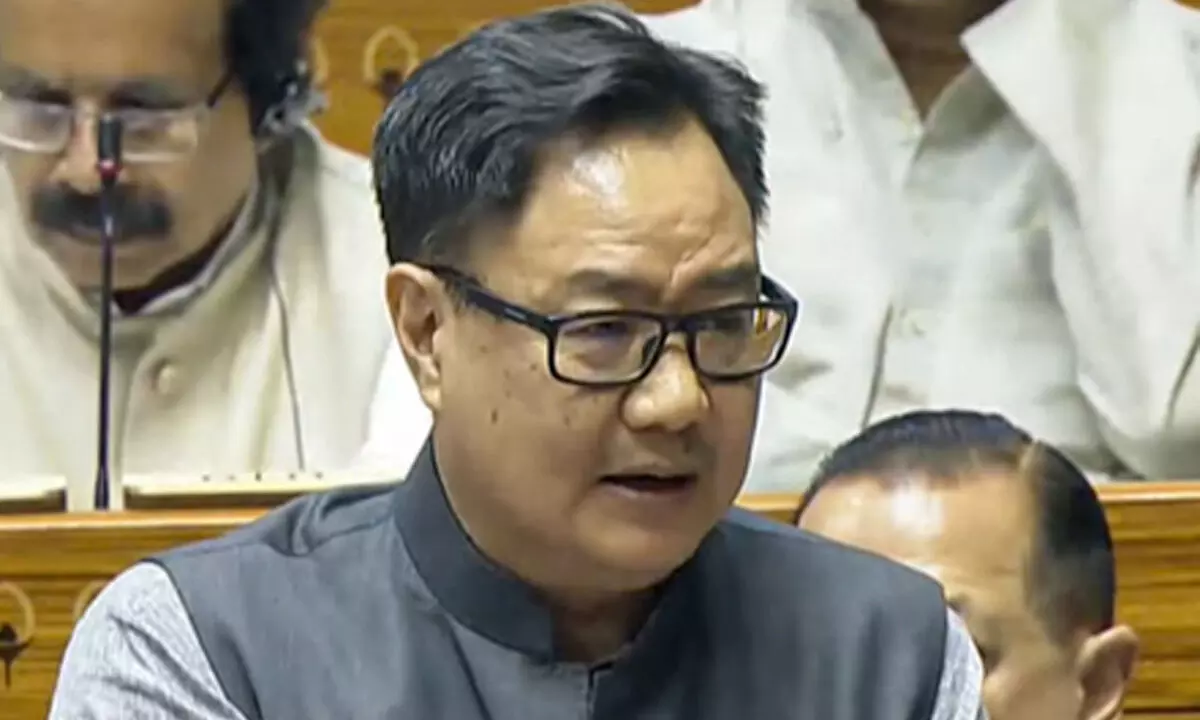 Most draconian Waqf section 40 to be done away with: Kiren Rijiju Most draconian Waqf section 40 to be done away with: Kiren Rijiju