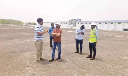 Water Board MD inspects Kondapaka pumping station