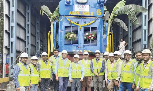 Adani Port inducts two new locomotives