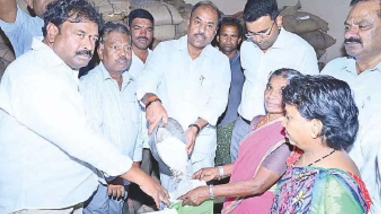 Eradicating hunger is govt’s main goal, says Bandla Krishna Eradicating hunger is govt’s main goal, says Bandla Krishna