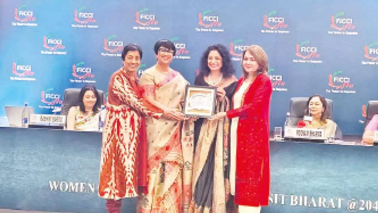 FLO Hyderabad Wins Four National Awards at FLO’s 41st Annual Session