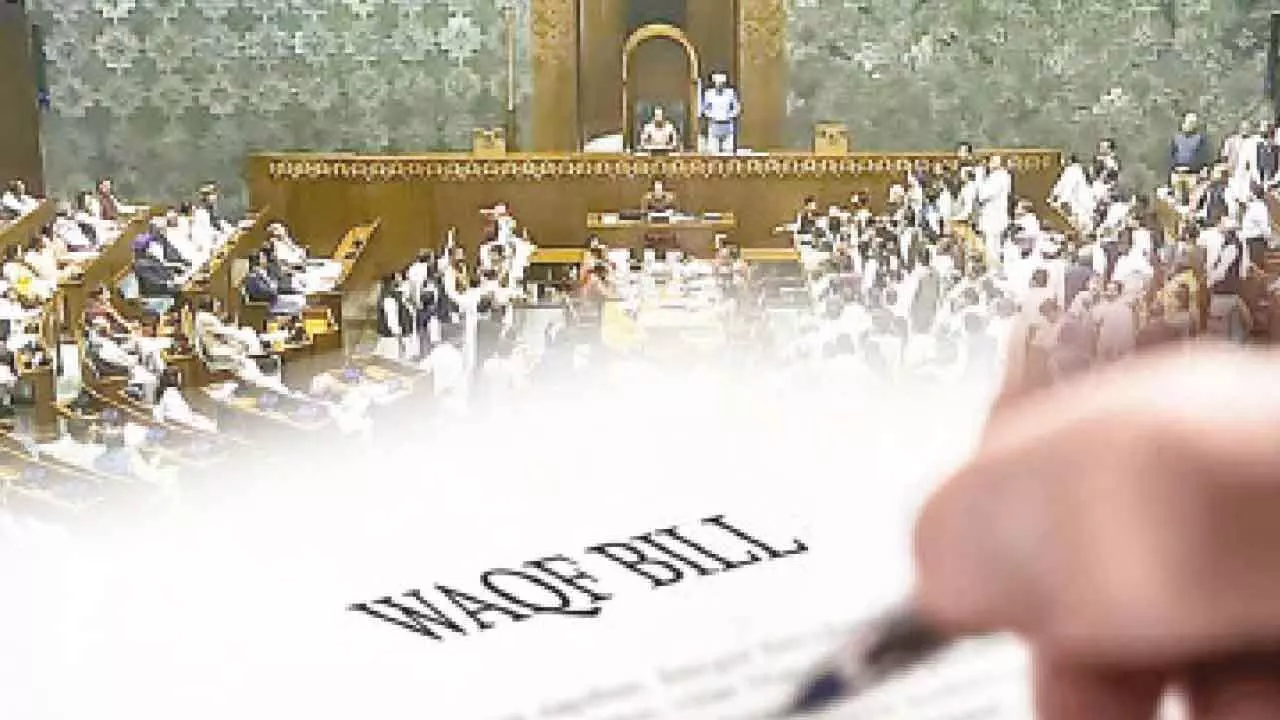 Waqf Bill will benefit Muslims, Oppn misleading public: Razvi Waqf Bill will benefit Muslims, Oppn misleading public: Razvi