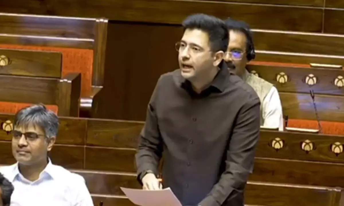 Withhold nod to Elon Musk’s Starlink, says Raghav Chadha in retaliation to US tariffs