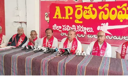 Farmers’ convention in Kurnool tomorrow