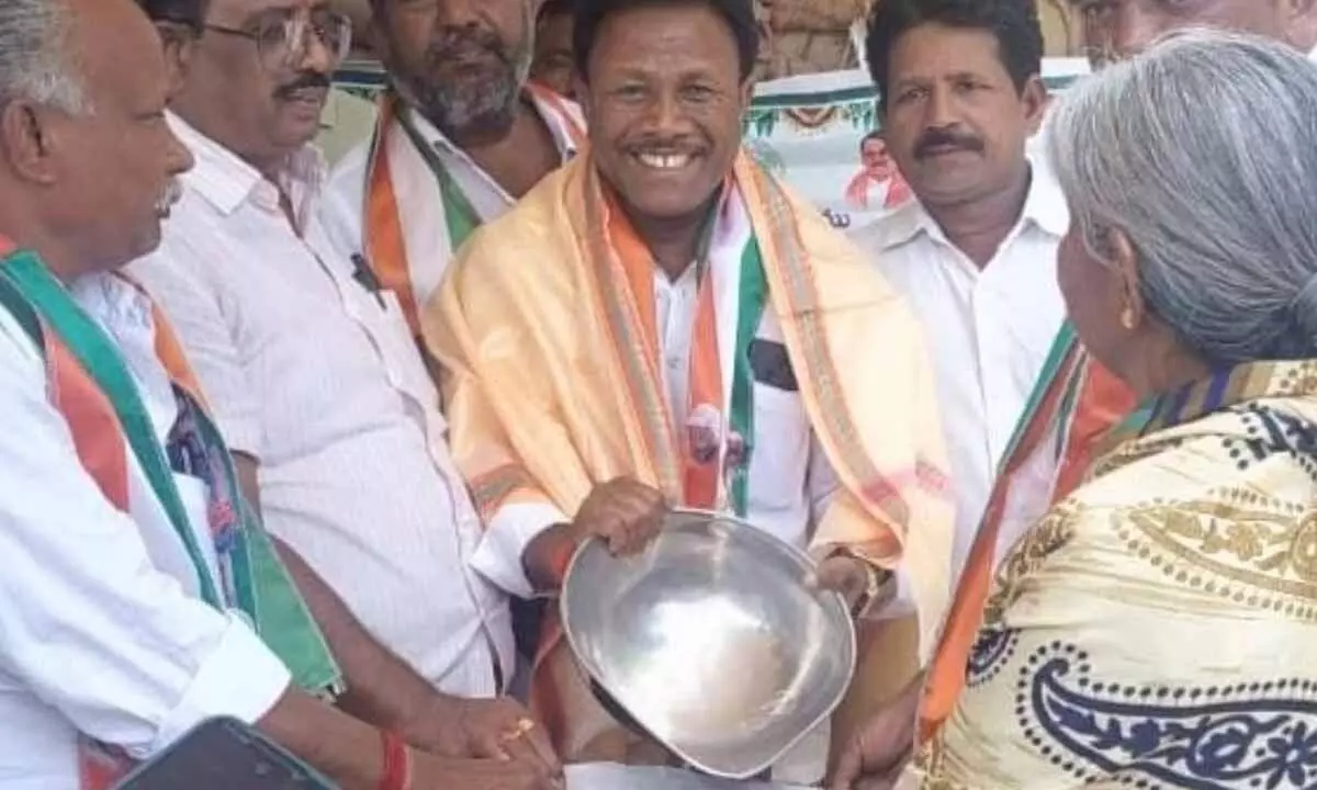 Fine Rice Distribution Program Launched in Julakal to Support the Poor