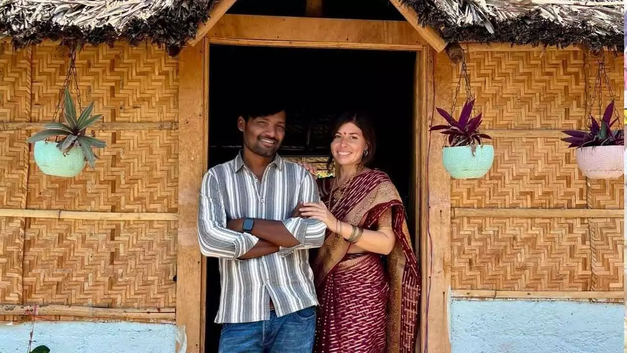 Gangavathi Boy Marries a London Girl: Love for cinema unites tourist guide, screenwriter