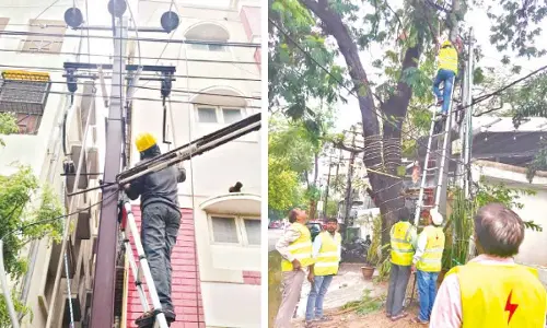 TGSPDCL acts swiftly to restore power after heavy rains