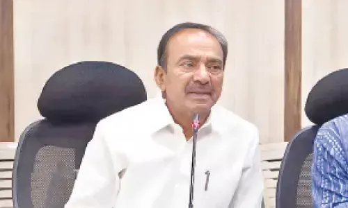 Cong, Revanth must think carefully while making promises: Eatala