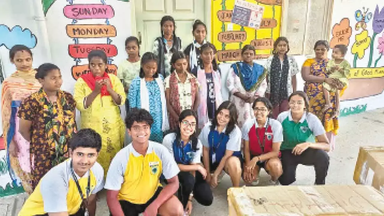 Students champion social responsibility through food donation drive