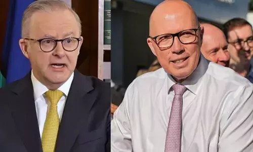 Australian PM candidates campaign in countrys north 4 weeks out from election