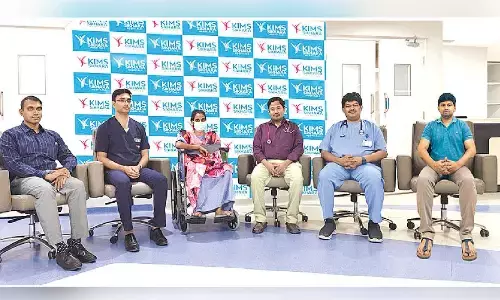 Patient treated with plex therapy at KIMS