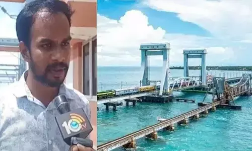 Telugu touch to marvel called Pamban sea bridge!