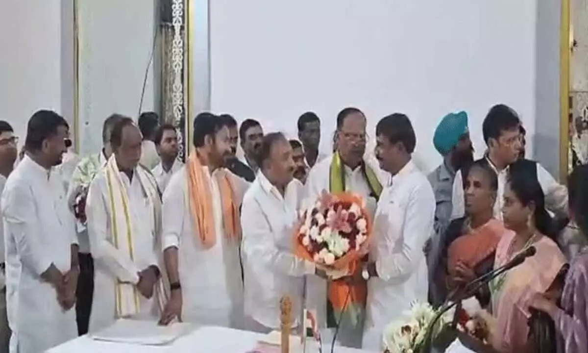 New MLCs Take Oath in Telangana Legislative Council