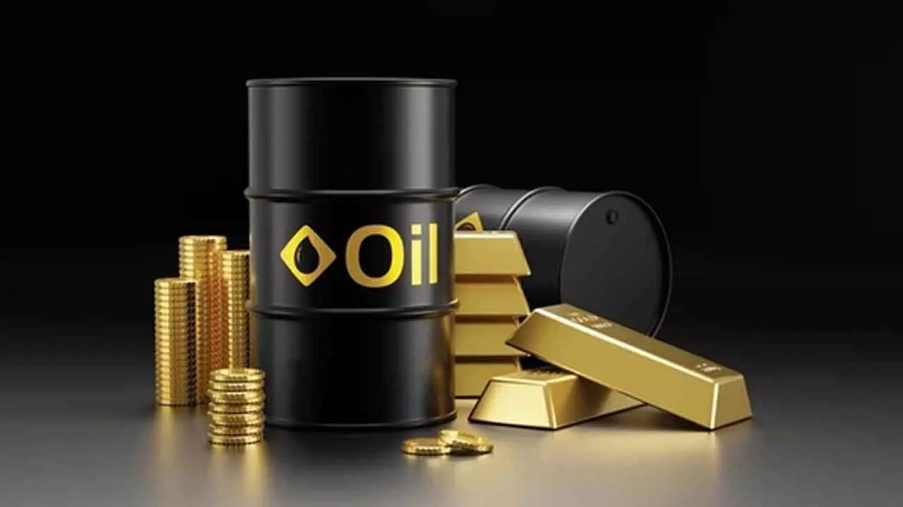 US tariffs: Gold, crude oil prices tumble amid global uncertainty