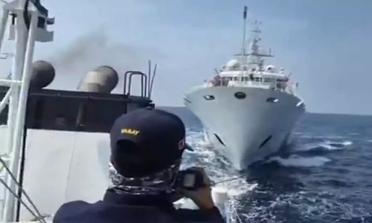 Philippines slams Beijings reckless and dangerous maneuvers in South China Sea