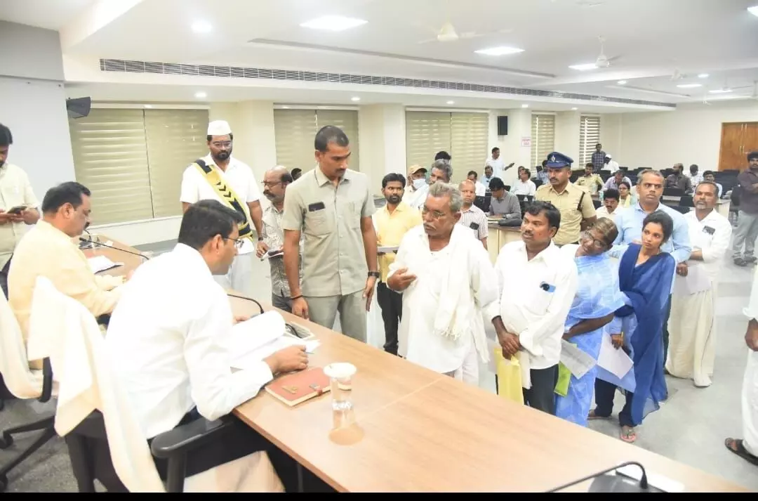 All-Party Committee Submits Petition to Collector Demanding Relocation of Ieeja Gurukula School Back to Ieeja Town All-Party Committee Submits Petition to Collector Demanding Relocation of Ieeja Gurukula School Back to Ieeja Town