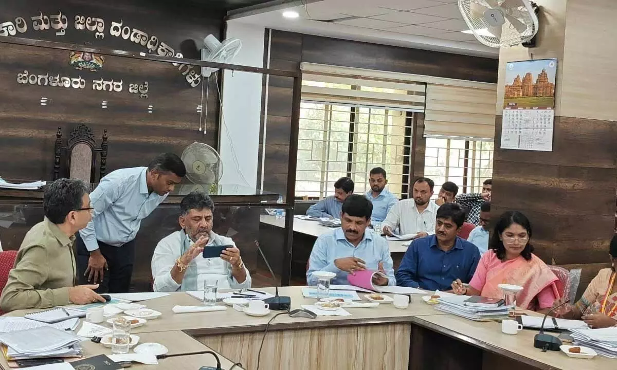 DKS calls for urgent action to protect Bengaluru’s lakes and public land DKS calls for urgent action to protect Bengaluru’s lakes and public land