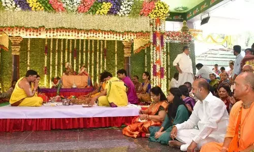 50,000 devotees witness Lord Rama’s celestial wedding
