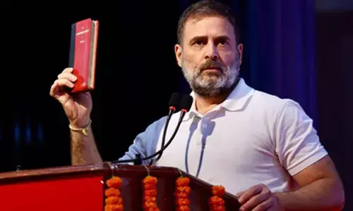 At Patna meet, Rahul Gandhi pushes for caste census, slams RSS-BJP