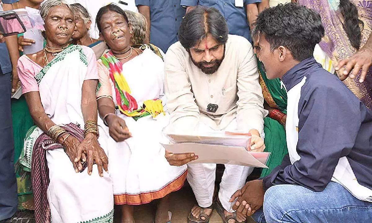 Pawan vows to provide basic infra in tribal areas Pawan vows to provide basic infra in tribal areas
