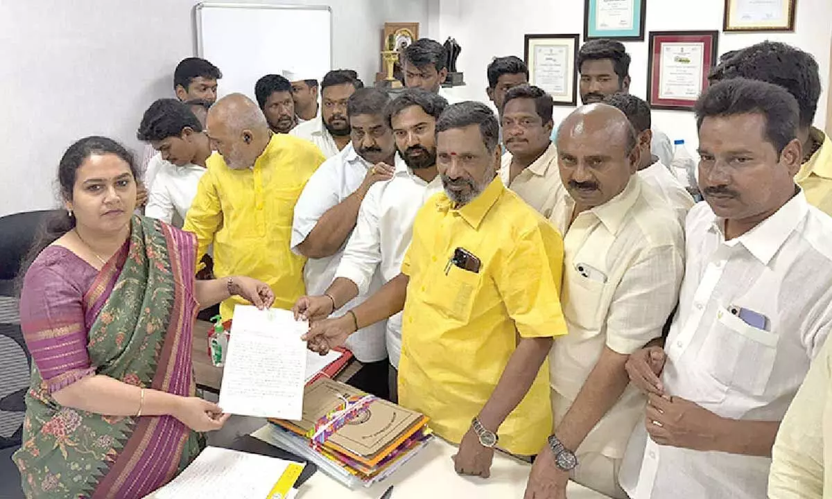 TDP seeks field-level probe into TDR bonds scam in Tirupati TDP seeks field-level probe into TDR bonds scam in Tirupati