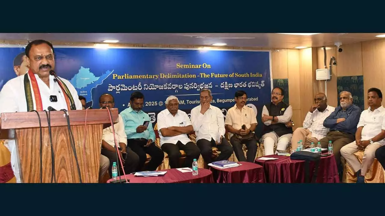 Delimitation exercise: Federal spirit in danger, cautions TPCC chief Delimitation exercise: Federal spirit in danger, cautions TPCC chief