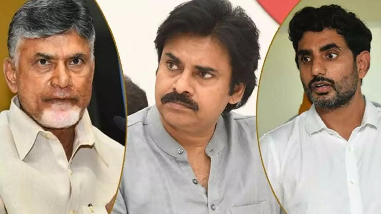 Chandrababu, Lokesh expresses concern over Dy. CM Pawan Kalyans Son injury Chandrababu, Lokesh expresses concern over Dy. CM Pawan Kalyans Son injury