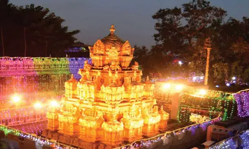 Durga temple devpt works gather momentum