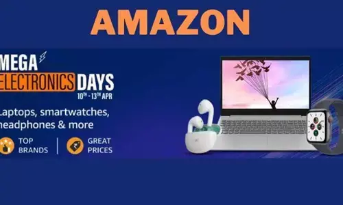 Amazon.in’s Mega Electronics Days:  Get top gadgets from 8th April till 13th April 2025