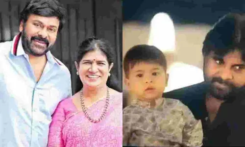 Chiranjeevi and wife Surekha to visit Pawan Kalyans son in Singapore