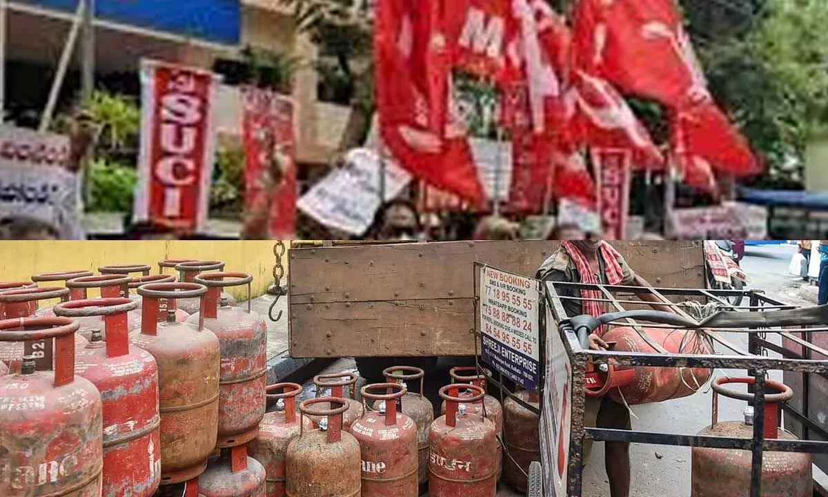 CPM Calls for Statewide Protests in Telangana Over Hike in Cooking Gas Prices