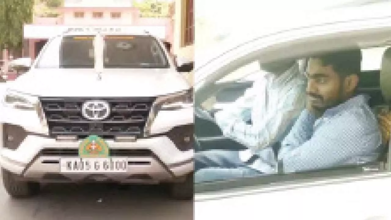 Cong MLA’s son allegedly driven around in government vehicle: Public outrage erupts over misuse amid MLA’s hospitalisation Cong MLA’s son allegedly driven around in government vehicle: Public outrage erupts over misuse amid MLA’s hospitalisation