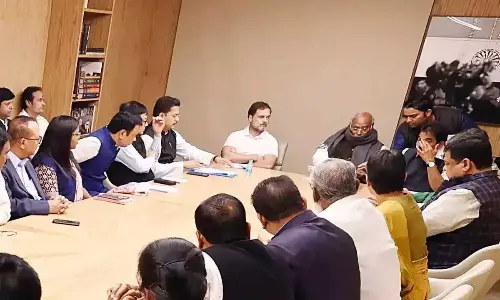 Congress partys two-day key meetings to conclude today in Ahmedabad after 64 years