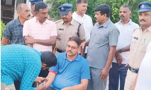 Health camp held for SPF personnel at Secretariat