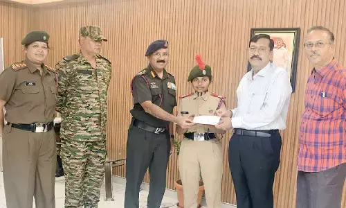 Rajitha gets Best Cadet Award