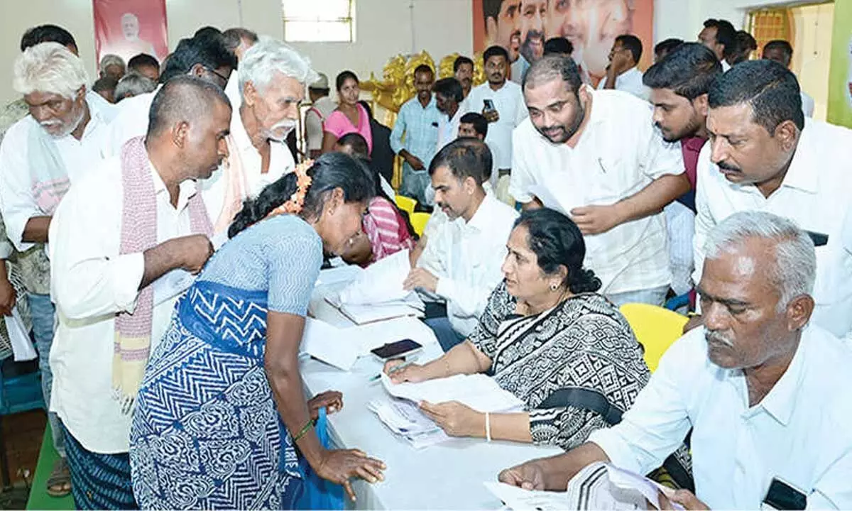 Petitions flood special grievance day in Penukonda