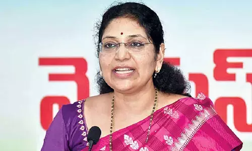 Home minister failed in her job, claims YSRCP MLC Kalyani