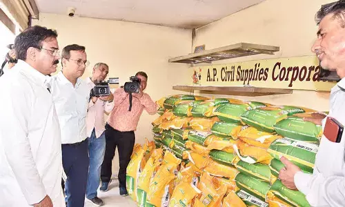 Nadendla orders closure of rice shop at Andhra Bhavan