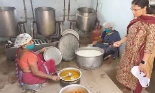 Asifabad: ITDA PO inspects ashram school