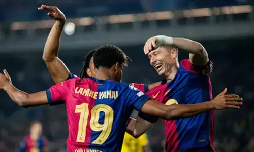 Barca trounce Dortmund in Champions League QF first leg